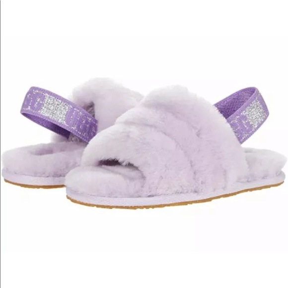 Ugg fluff yeah lilac frost Clearance